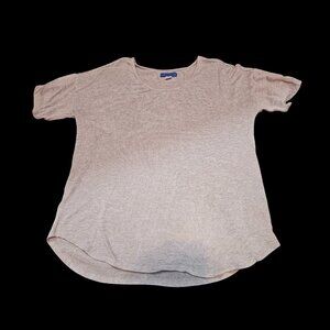 Old Navy Neutral Beige Short Sleeve Tee – Size Medium